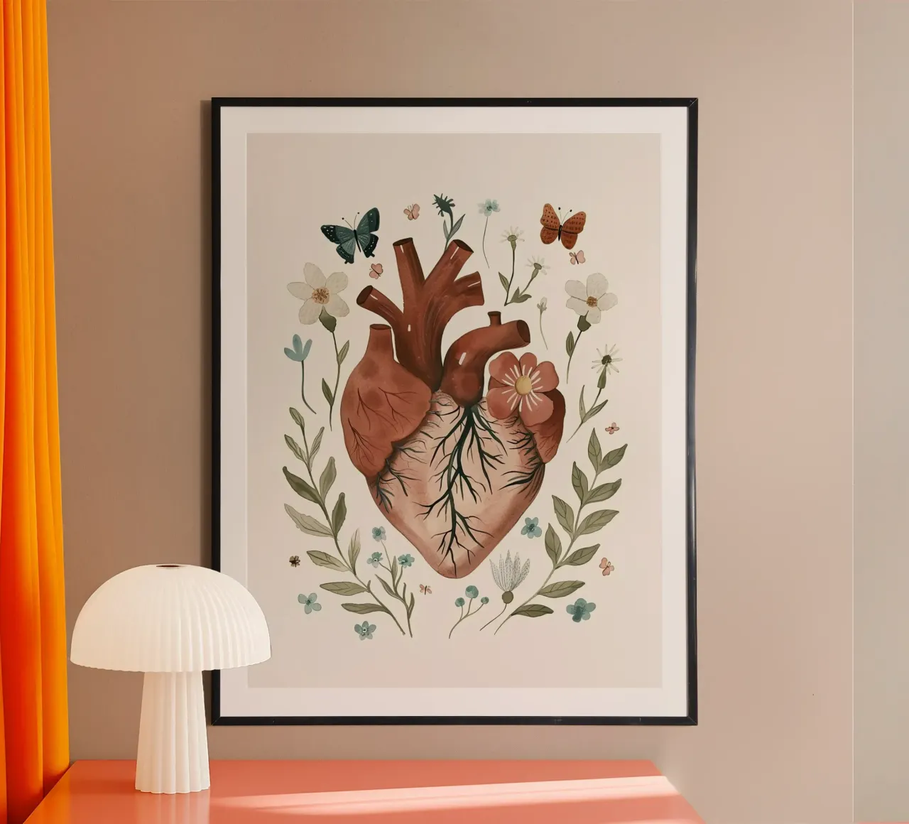 Cuore in fiore poster da DaarbyN