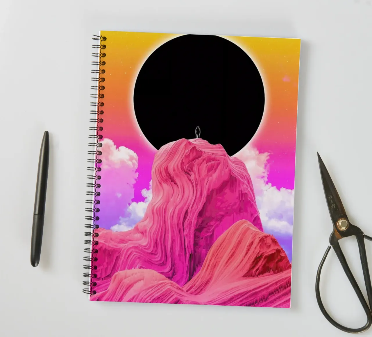 Now More Than Ever spiral notebook by Adam Priester