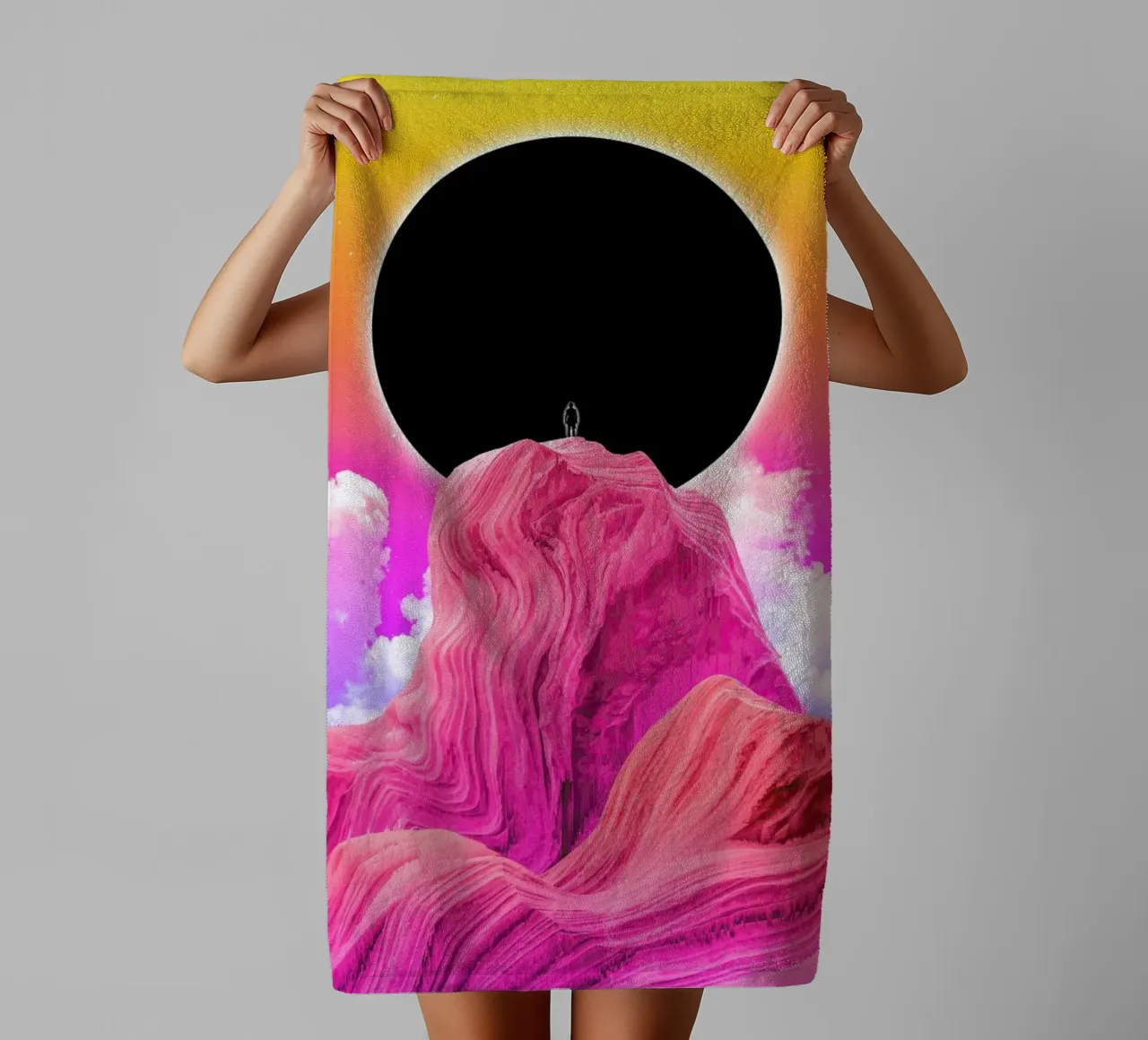 Now More Than Ever asciugamano da bagno da Adam Priester