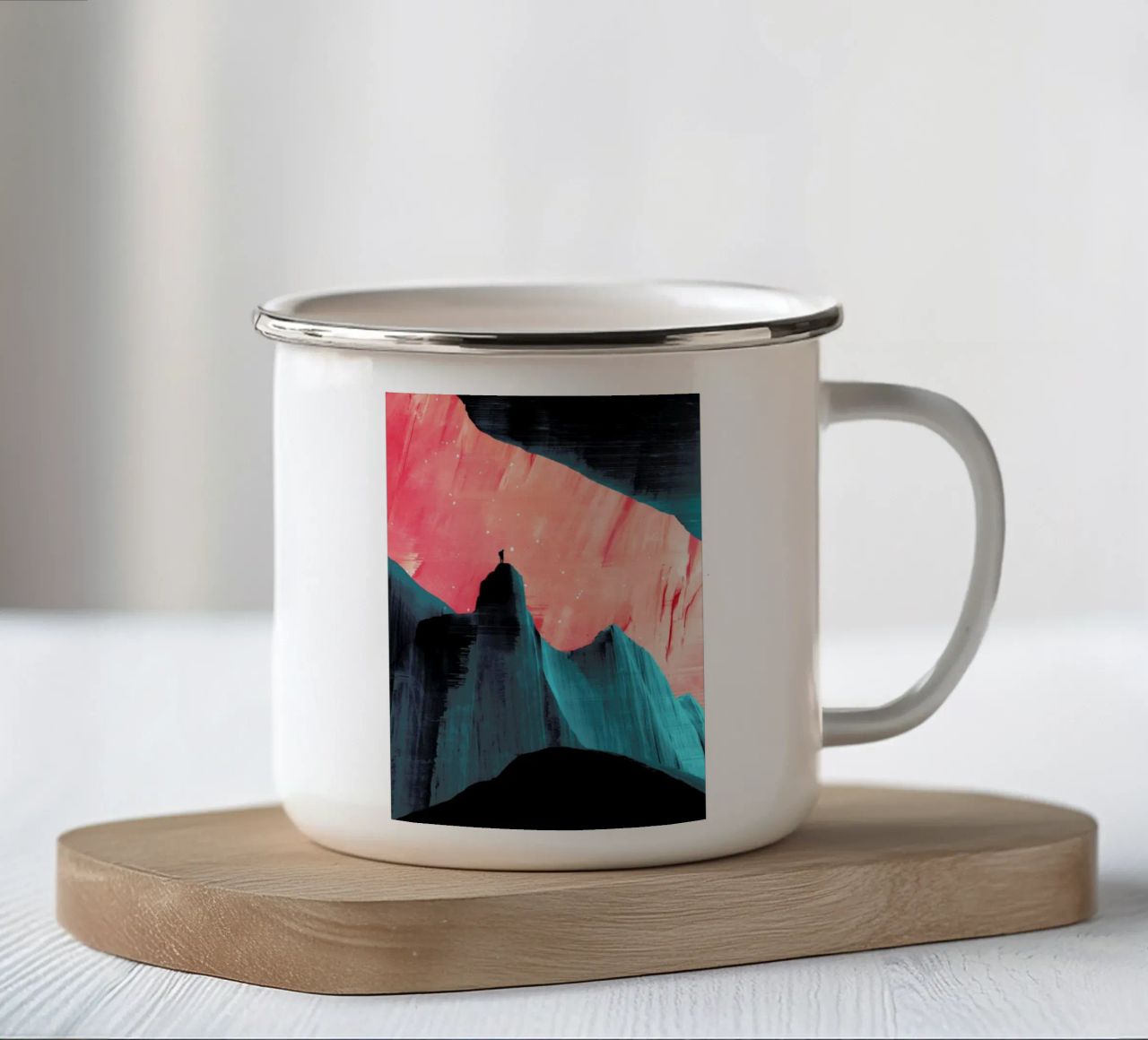We Understand Only After tazza in smalto da Adam Priester