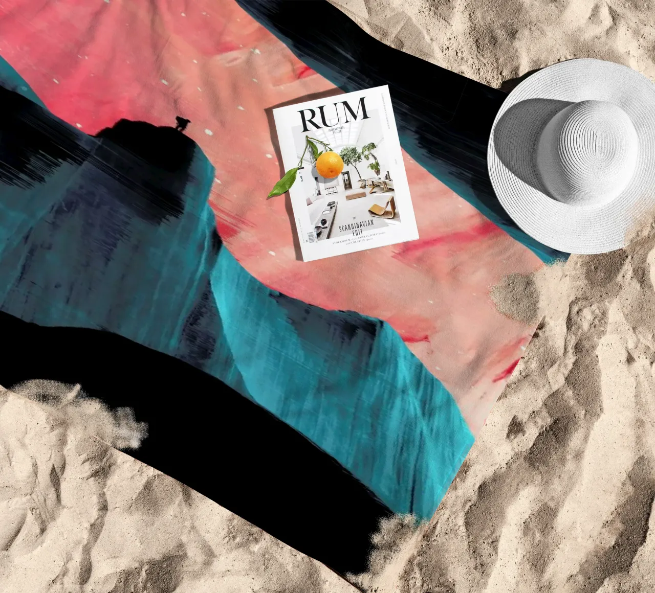 We Understand Only After serviette de plage de Adam Priester