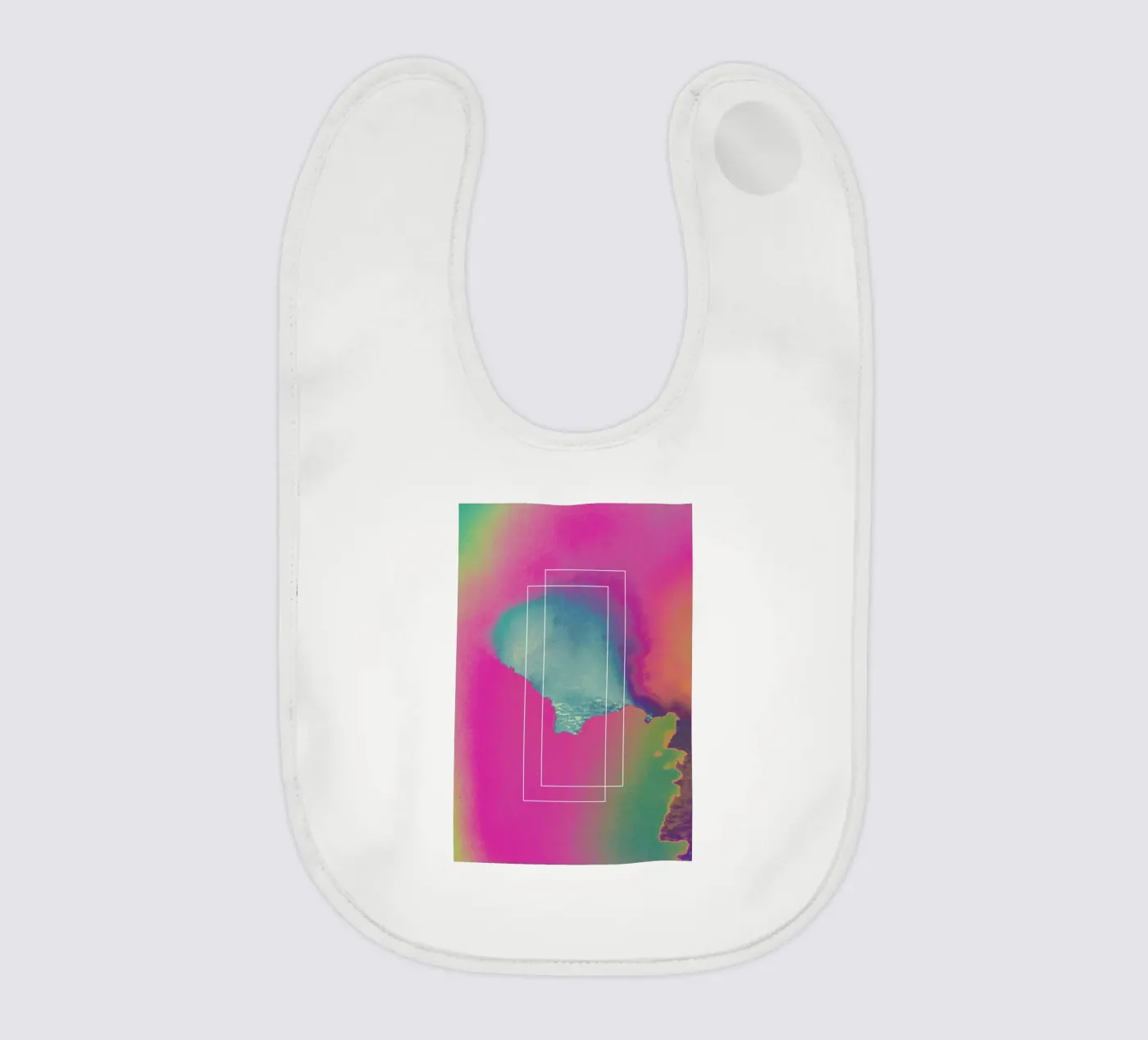 Flow 1983 baby bib by Adam Priester