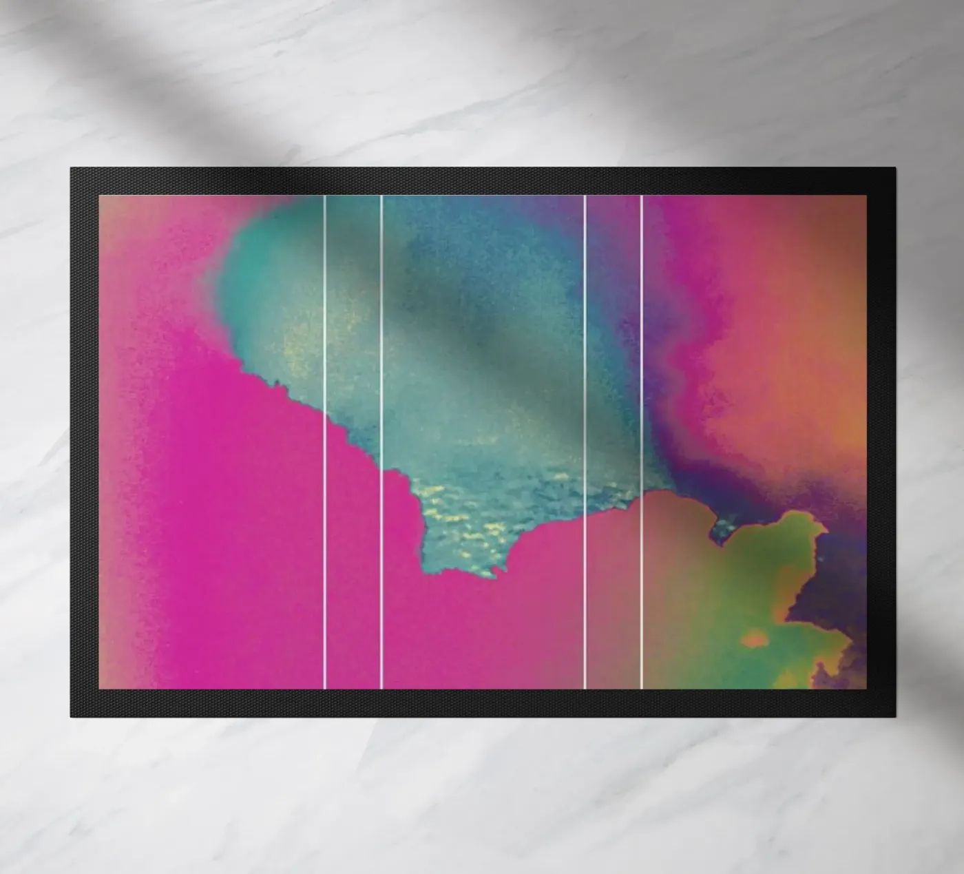 Flow 1983 Fußmatte von Adam Priester