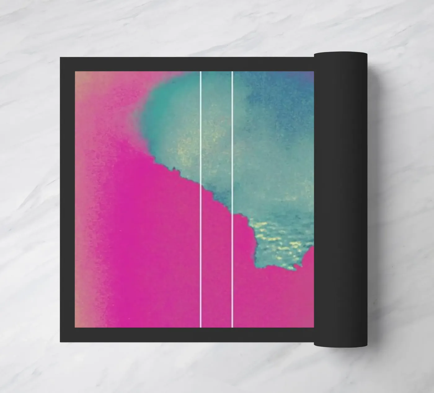 Flow 1983 Fußmatte von Adam Priester
