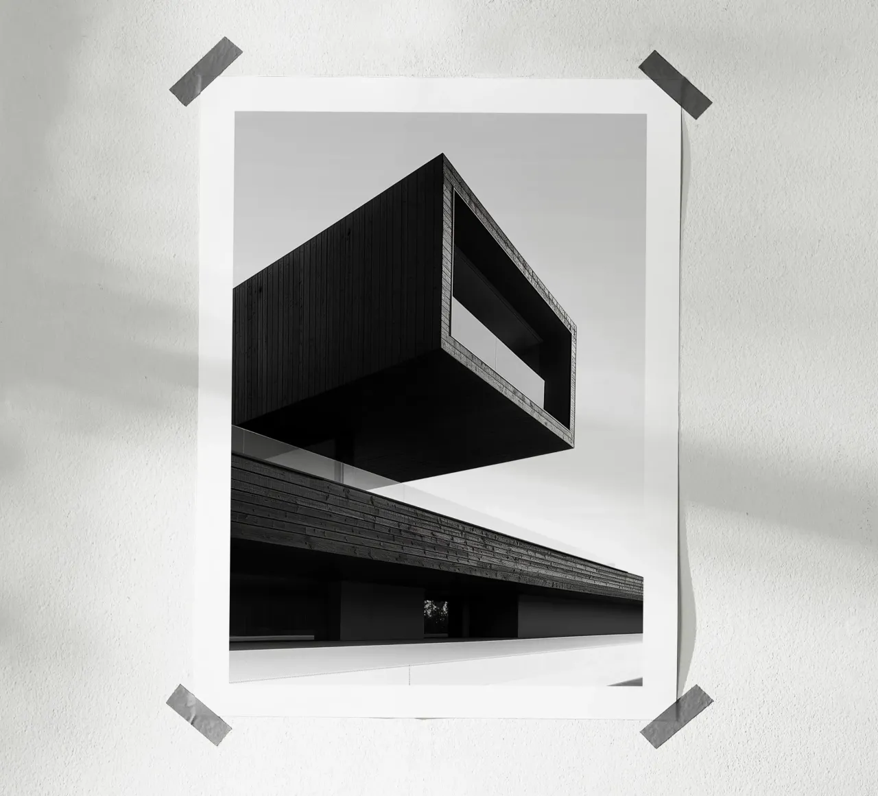 Minimalist modern architecture hahnemühle by Monochrome