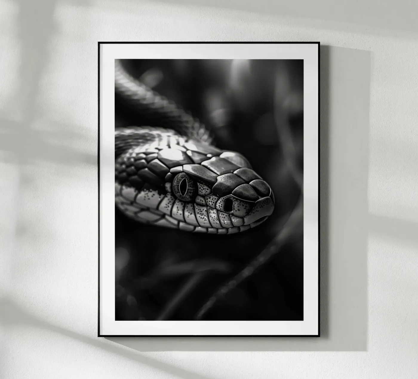 Serpente maestoso plexiglass da Monochrome