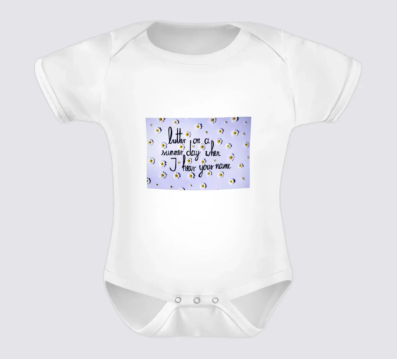 Butter body neonato maniche corte da Jana Otto