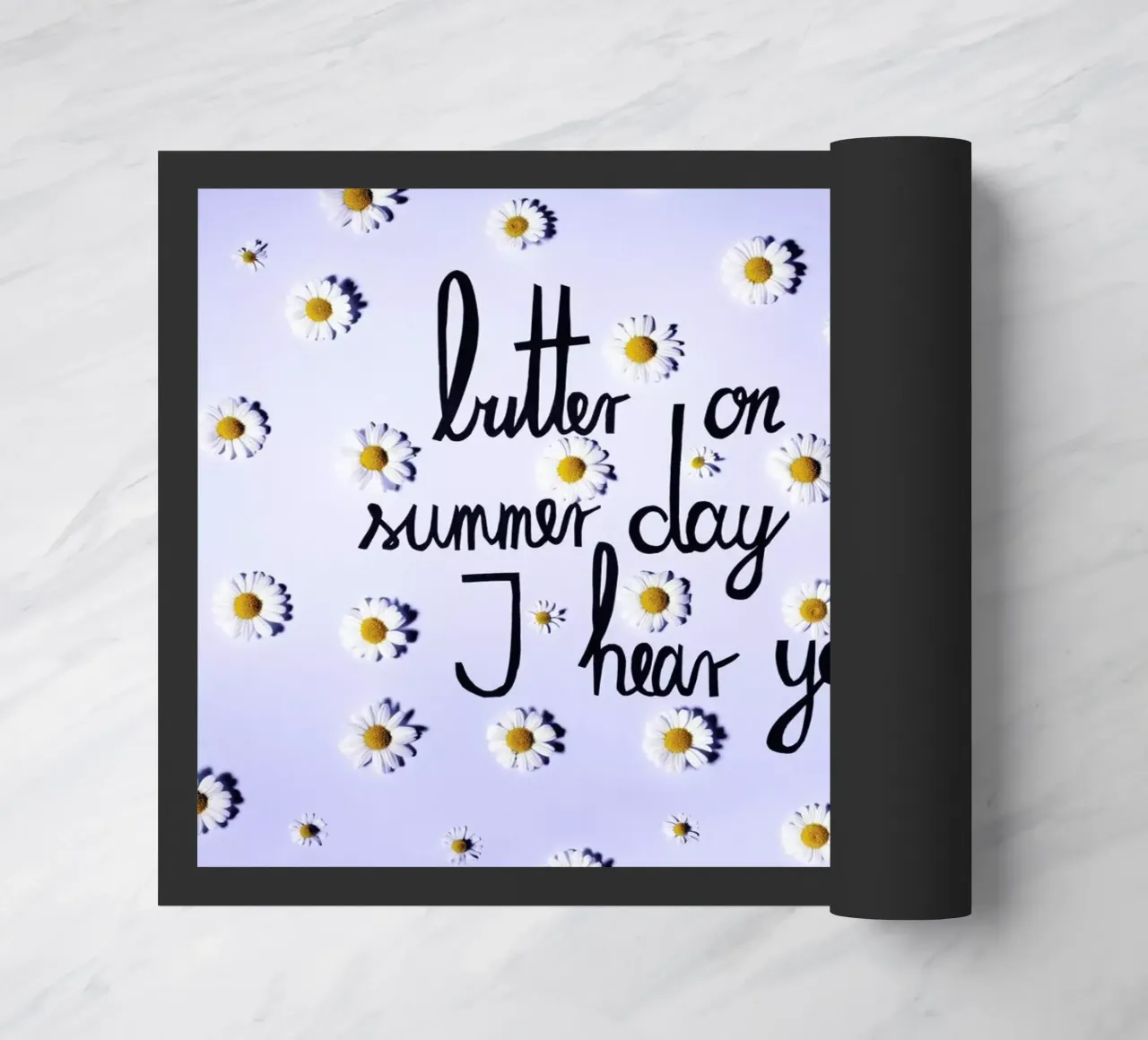 Butter doormat by Jana Otto