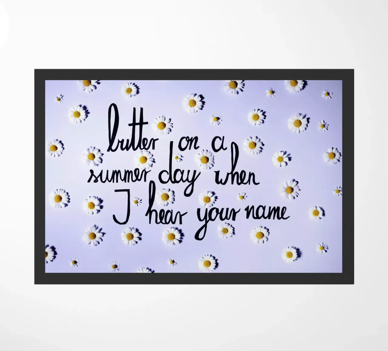 Butter doormat by Jana Otto