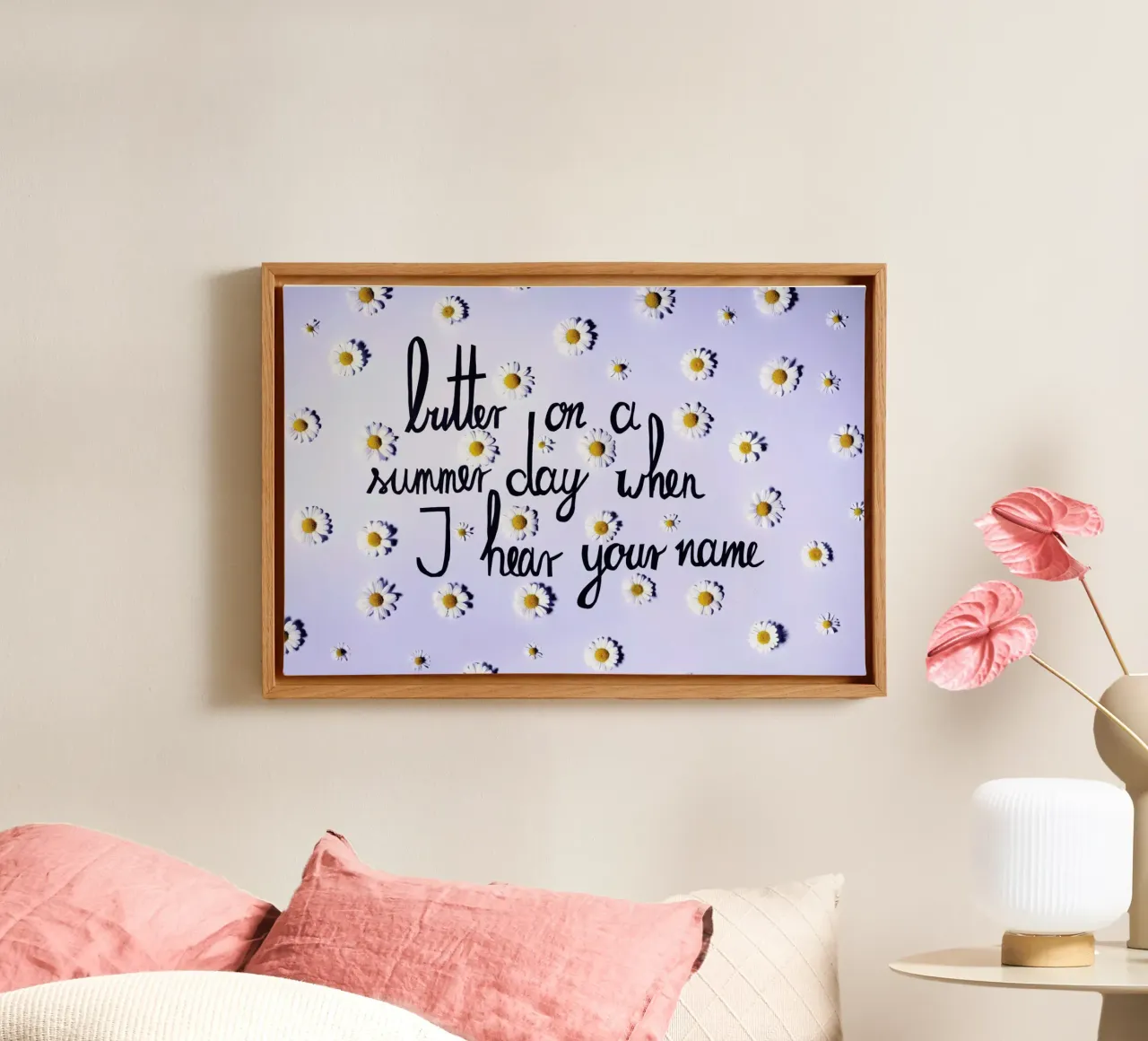 Butter canvas met Baklijst van Jana Otto