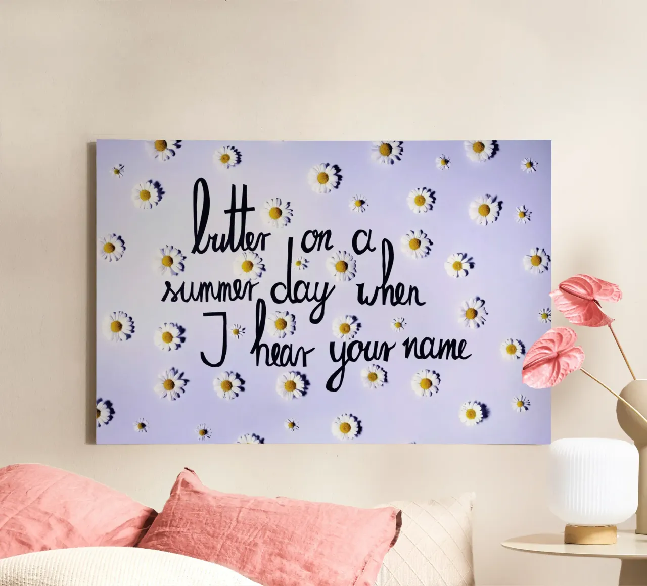 Butter canvas met Baklijst van Jana Otto