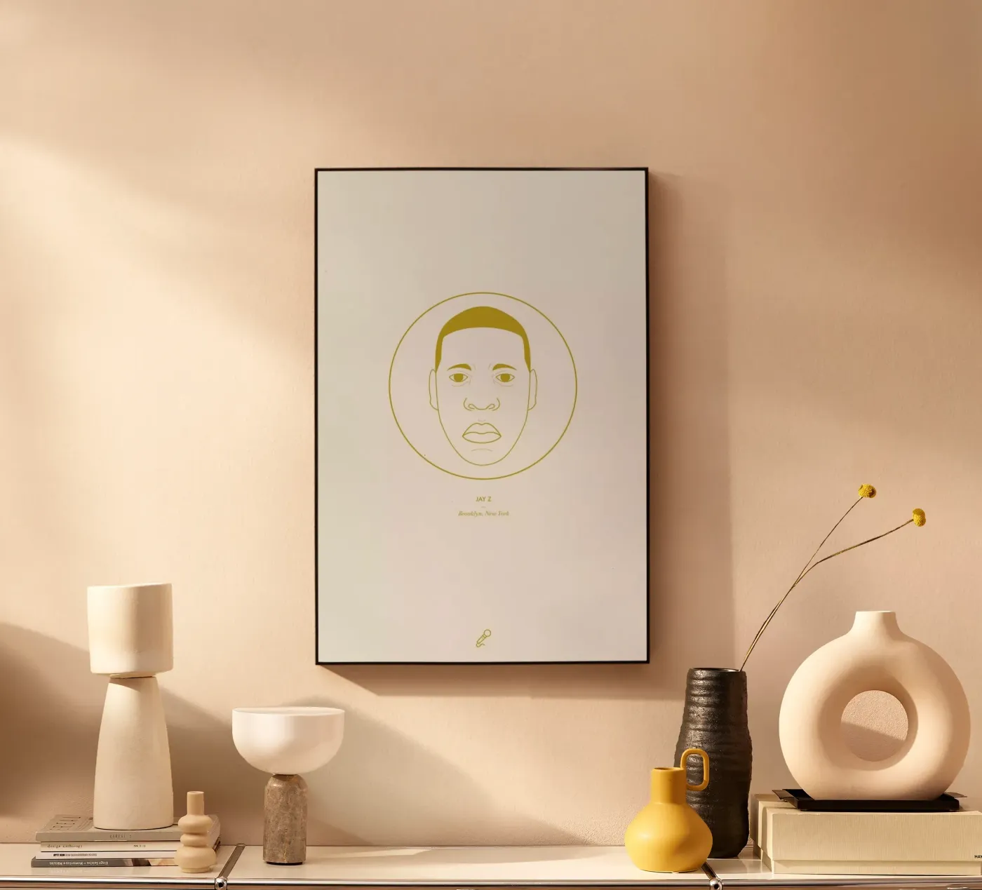 Jay Z Acryl-Glas von Dean Smith