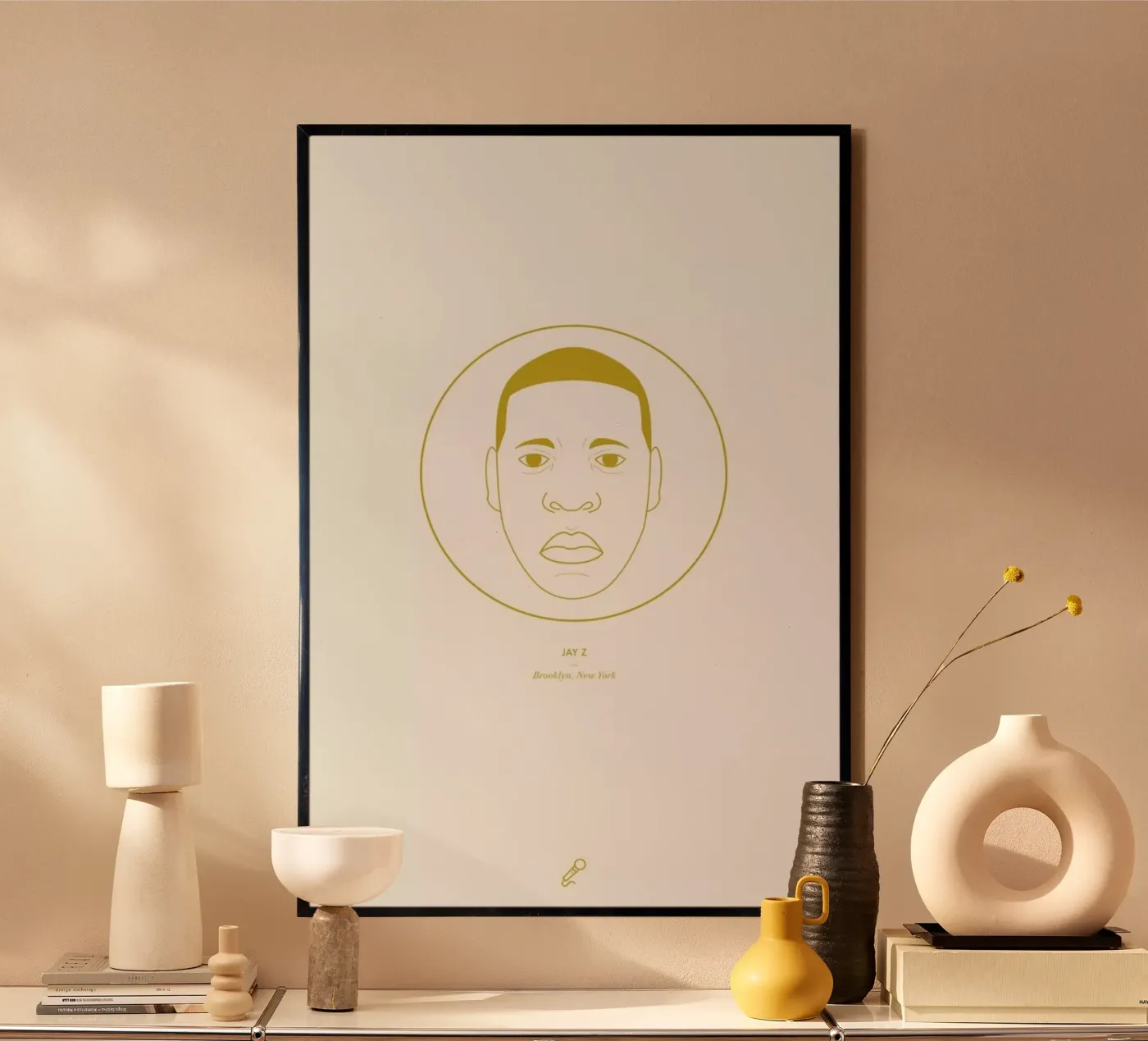 Jay Z poster van Dean Smith