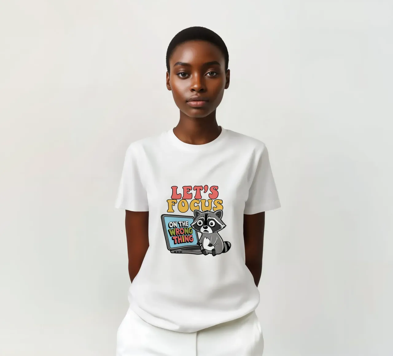 Let's Focus On The Wrong Thing t-shirt da edsonramosart