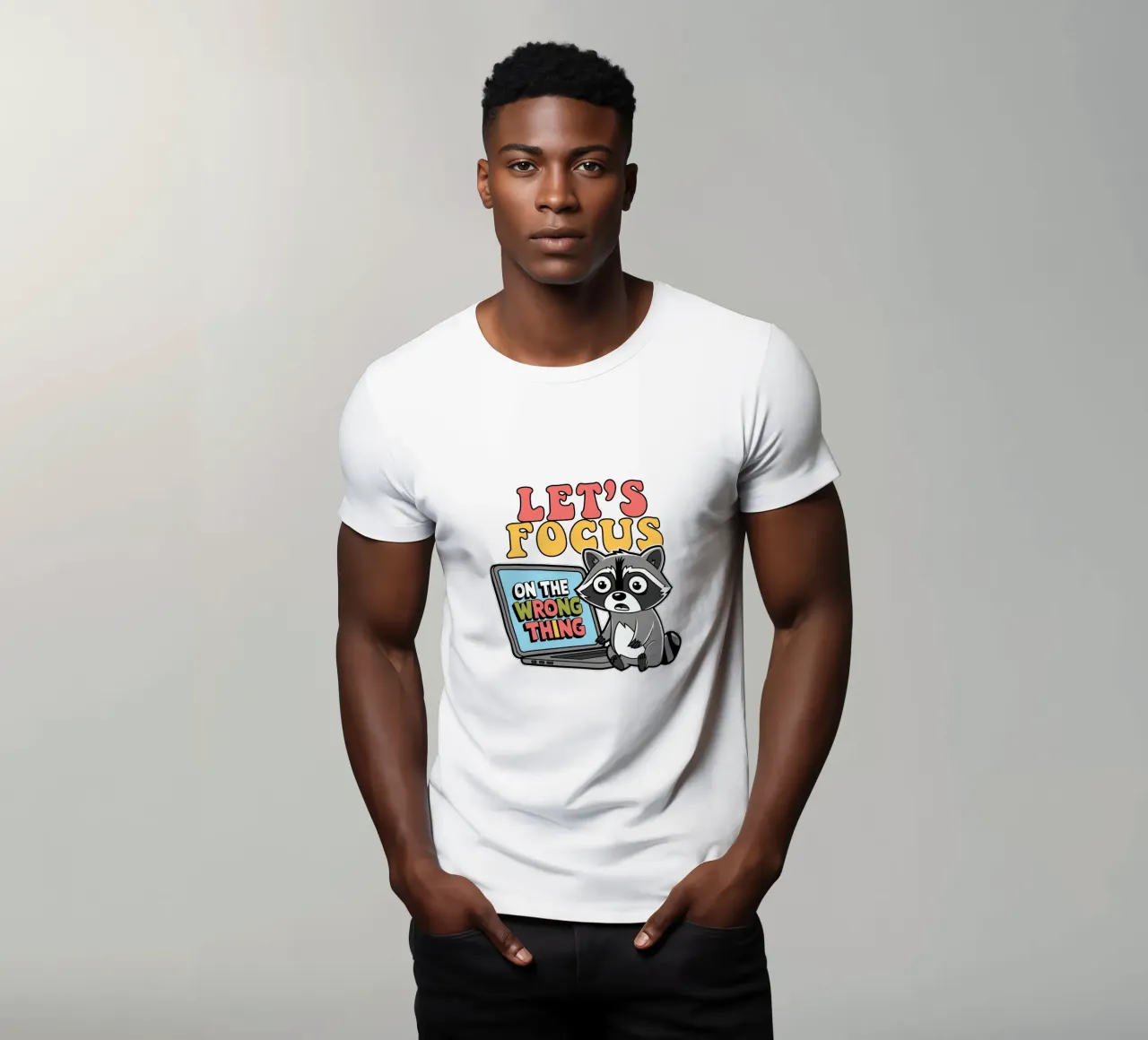 Let's Focus On The Wrong Thing t-shirt da edsonramosart