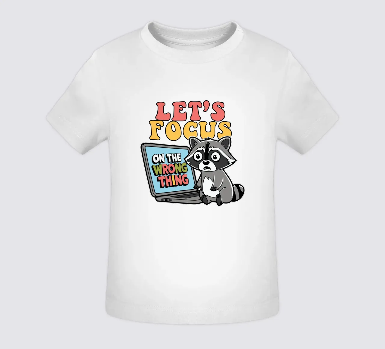 Let's Focus On The Wrong Thing maglietta neonato da edsonramosart