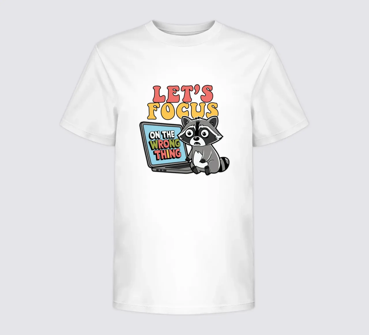 Let's Focus On The Wrong Thing t-shirt bambini da edsonramosart