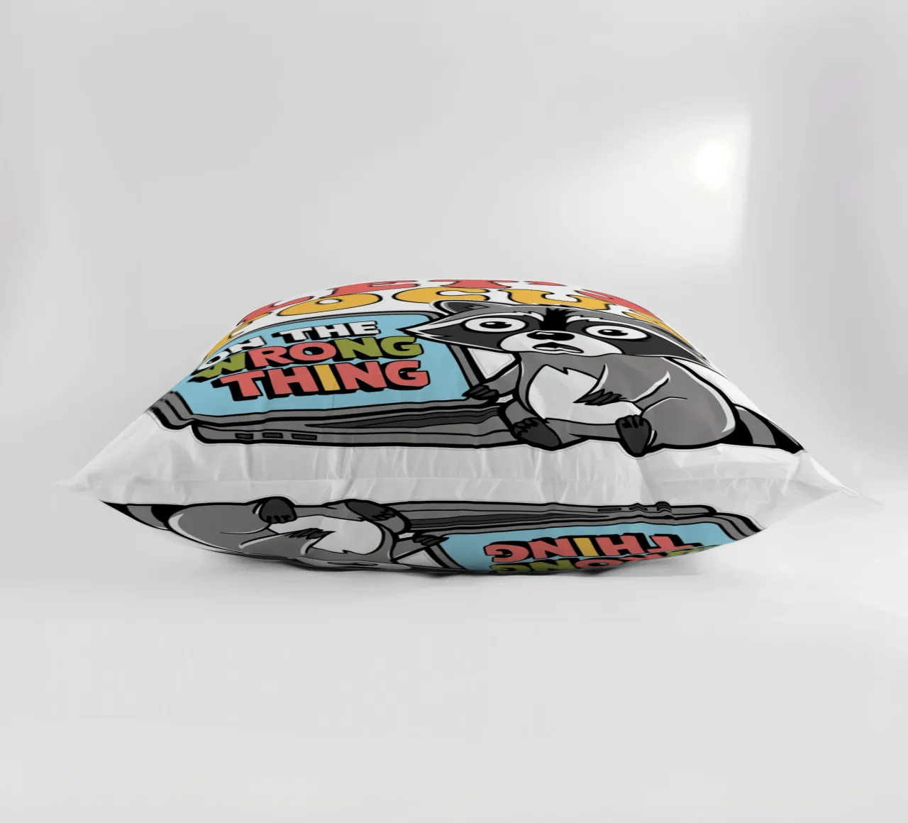 Let's Focus On The Wrong Thing cuscino da edsonramosart