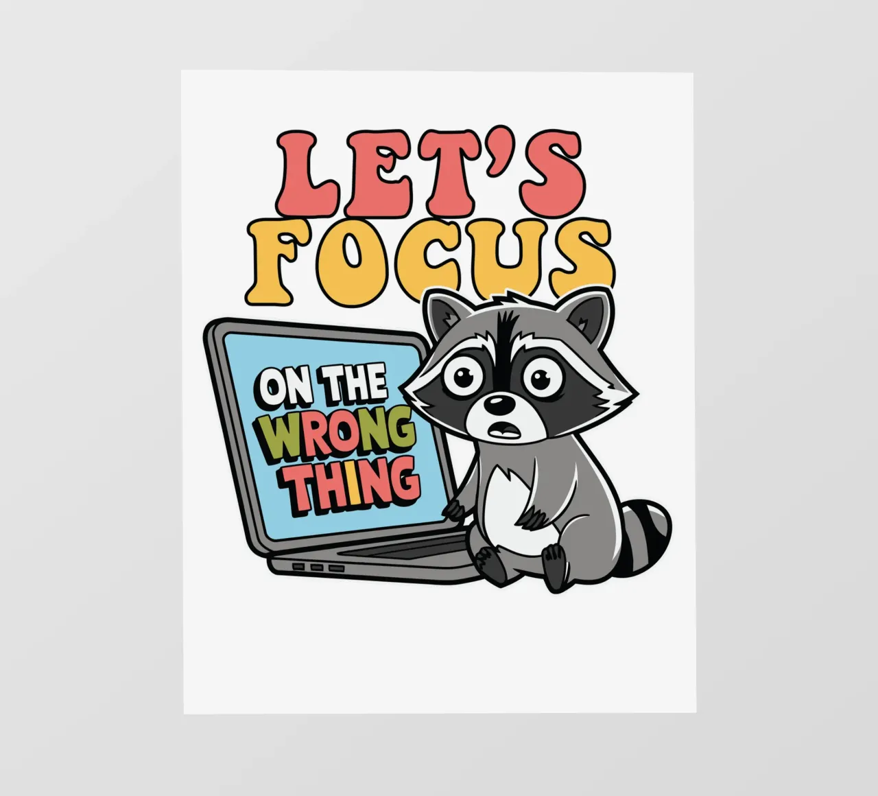 Let's Focus On The Wrong Thing pellicola backlit da edsonramosart