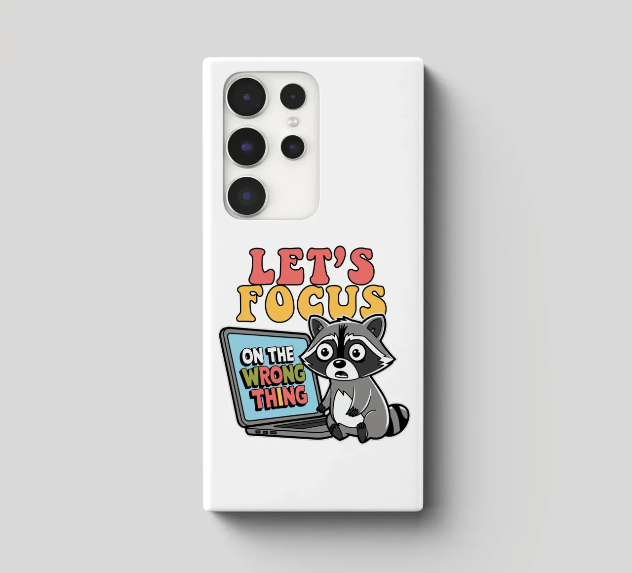 Let's Focus On The Wrong Thing cover samsung da edsonramosart