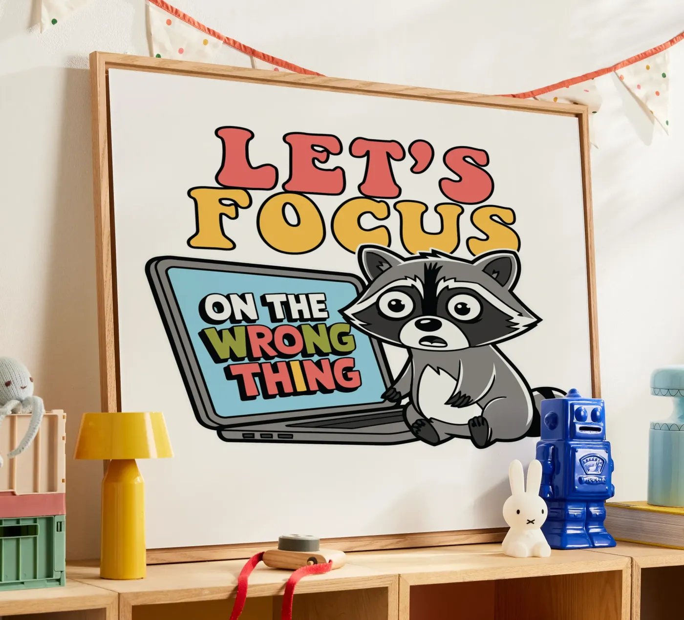 Let's Focus On The Wrong Thing Acryl-Glas von edsonramosart