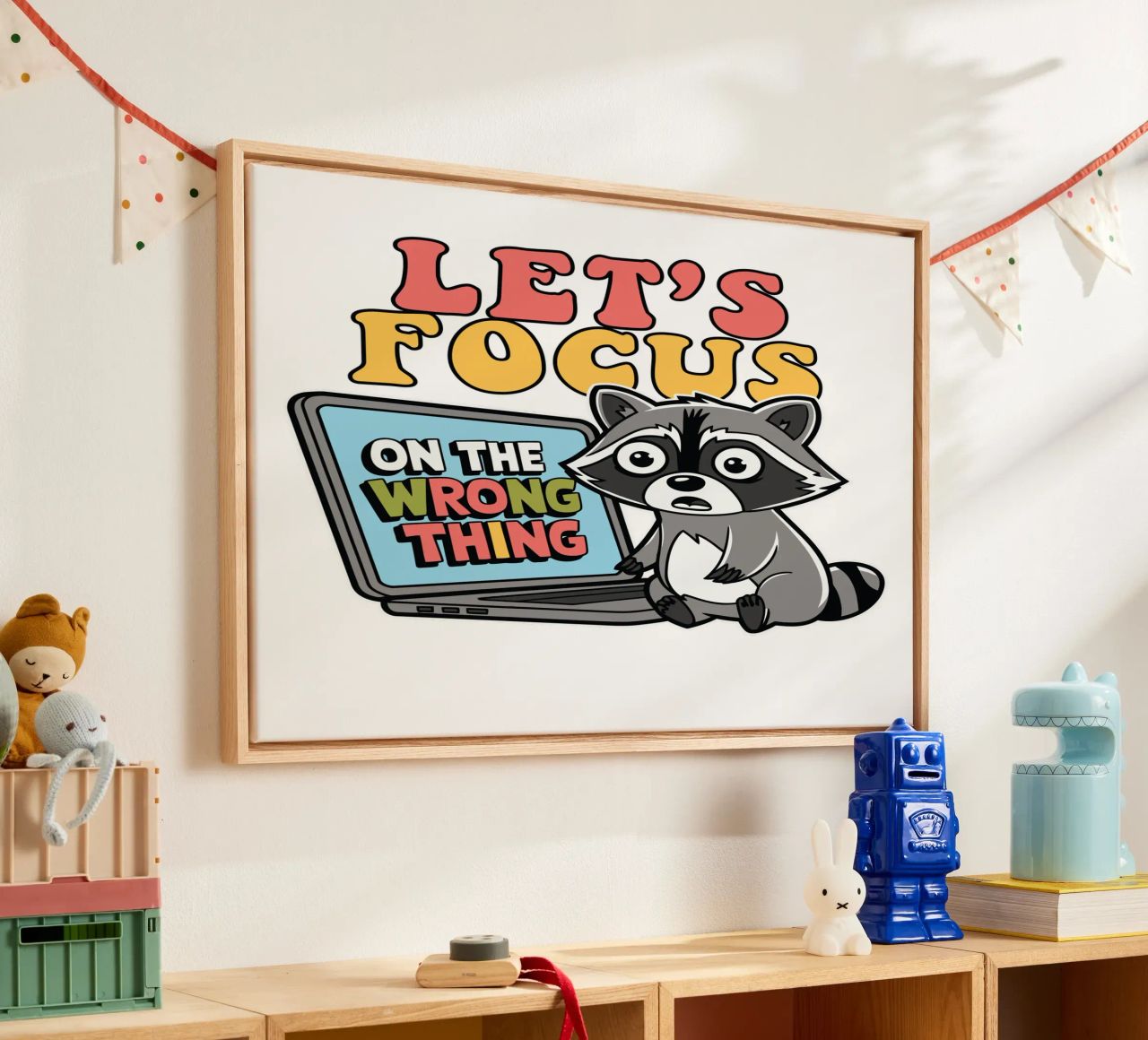 Let's Focus On The Wrong Thing tela da edsonramosart