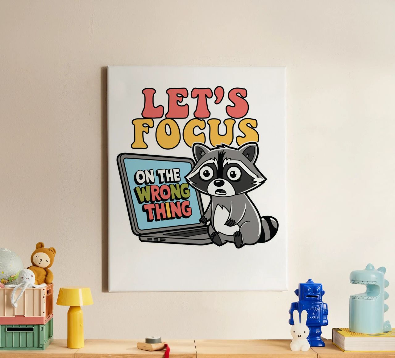 Let's Focus On The Wrong Thing tela da edsonramosart