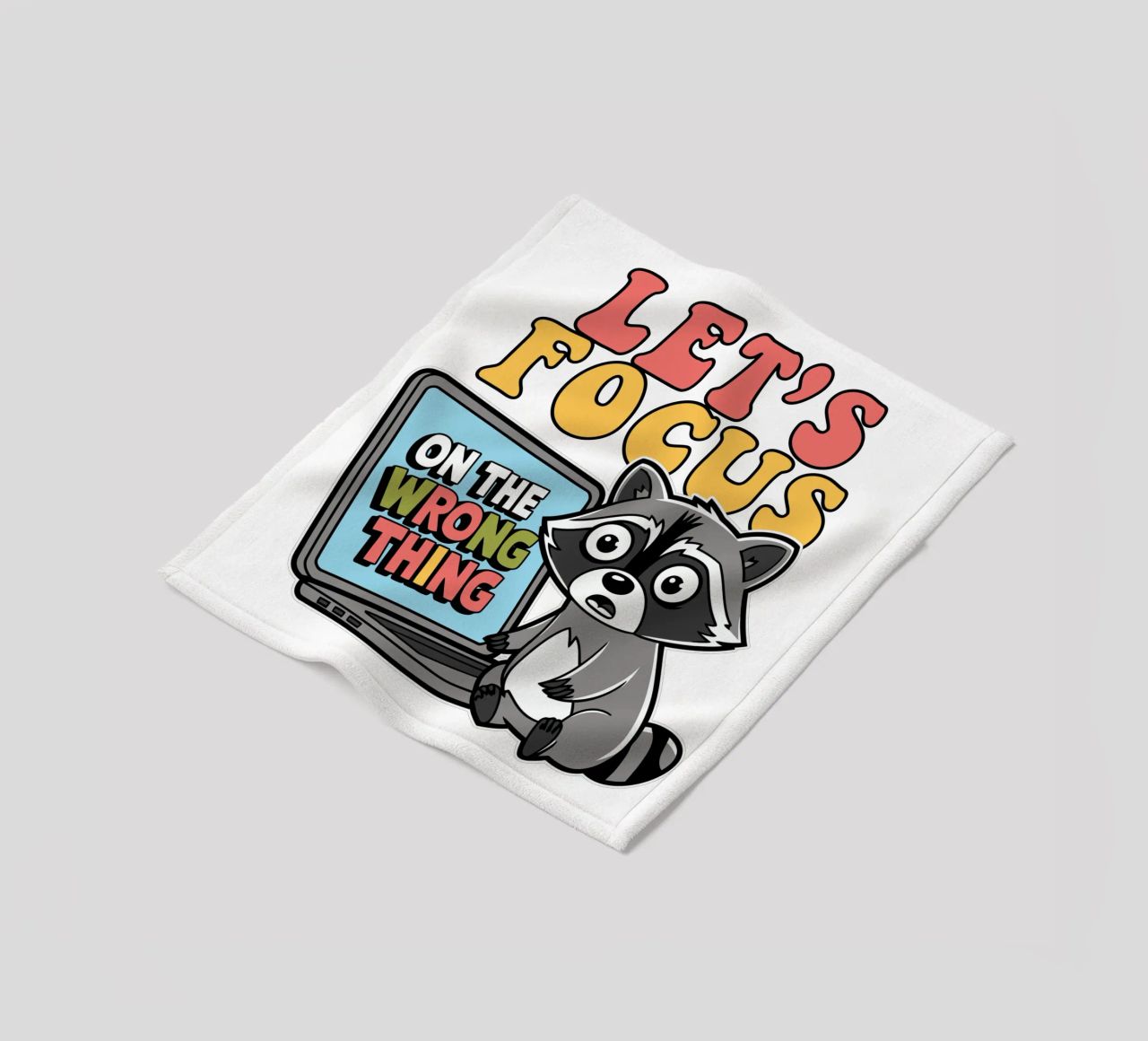 Let's Focus On The Wrong Thing coperta in pile da edsonramosart