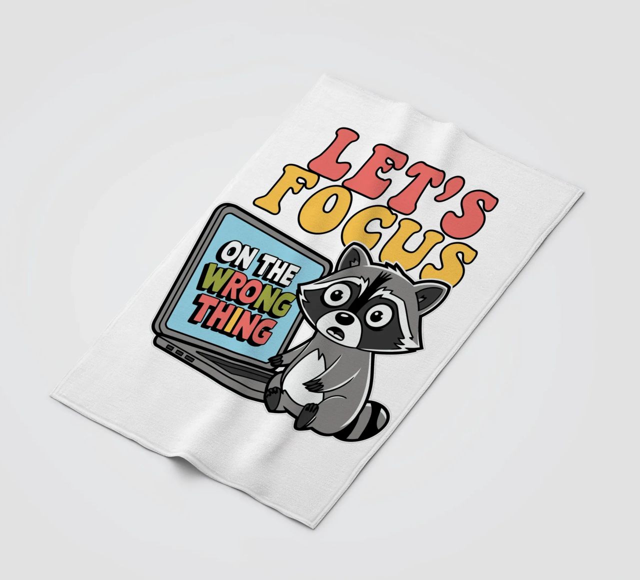 Let's Focus On The Wrong Thing coperta in pile da edsonramosart