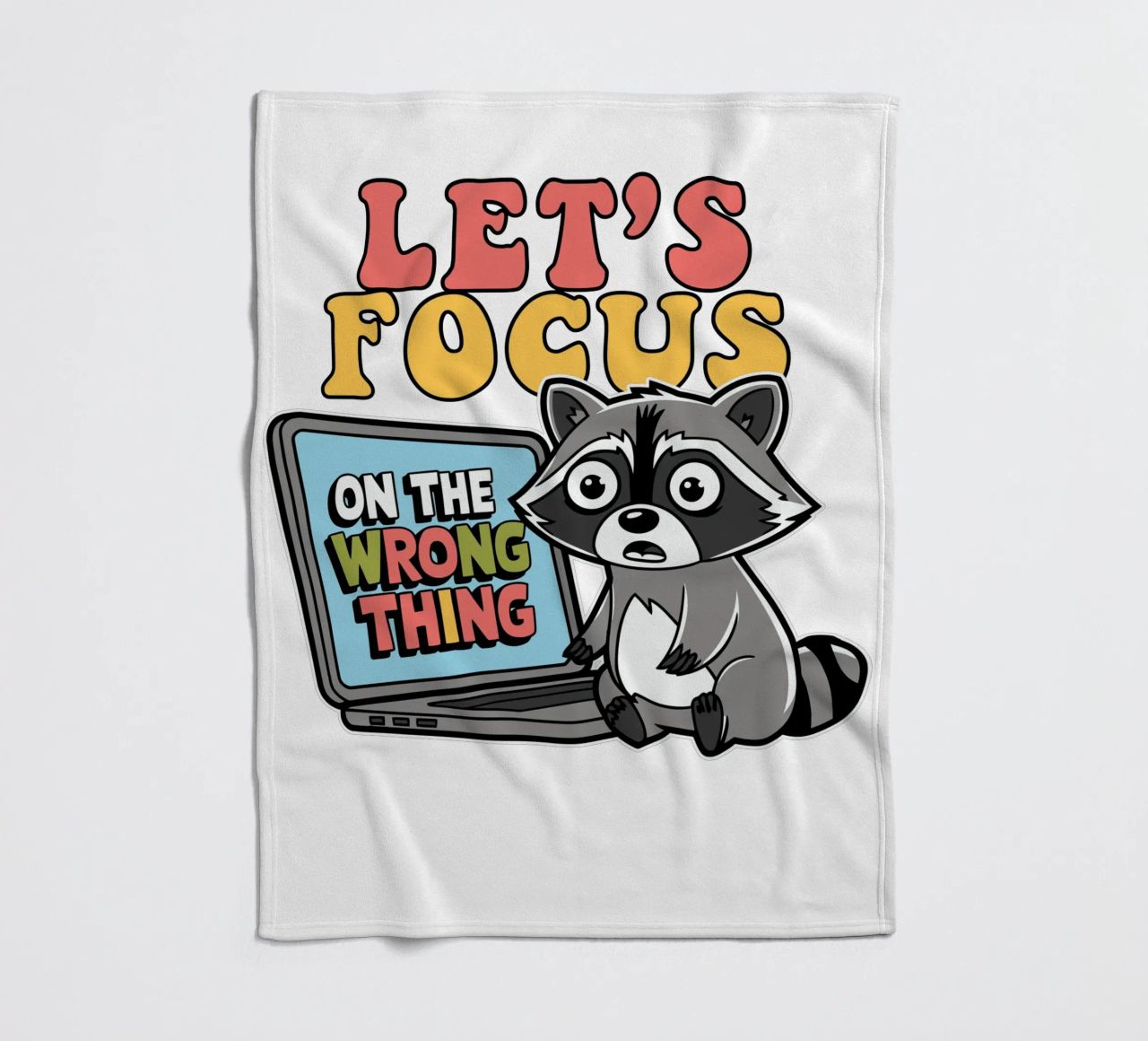 Let's Focus On The Wrong Thing coperta in pile da edsonramosart