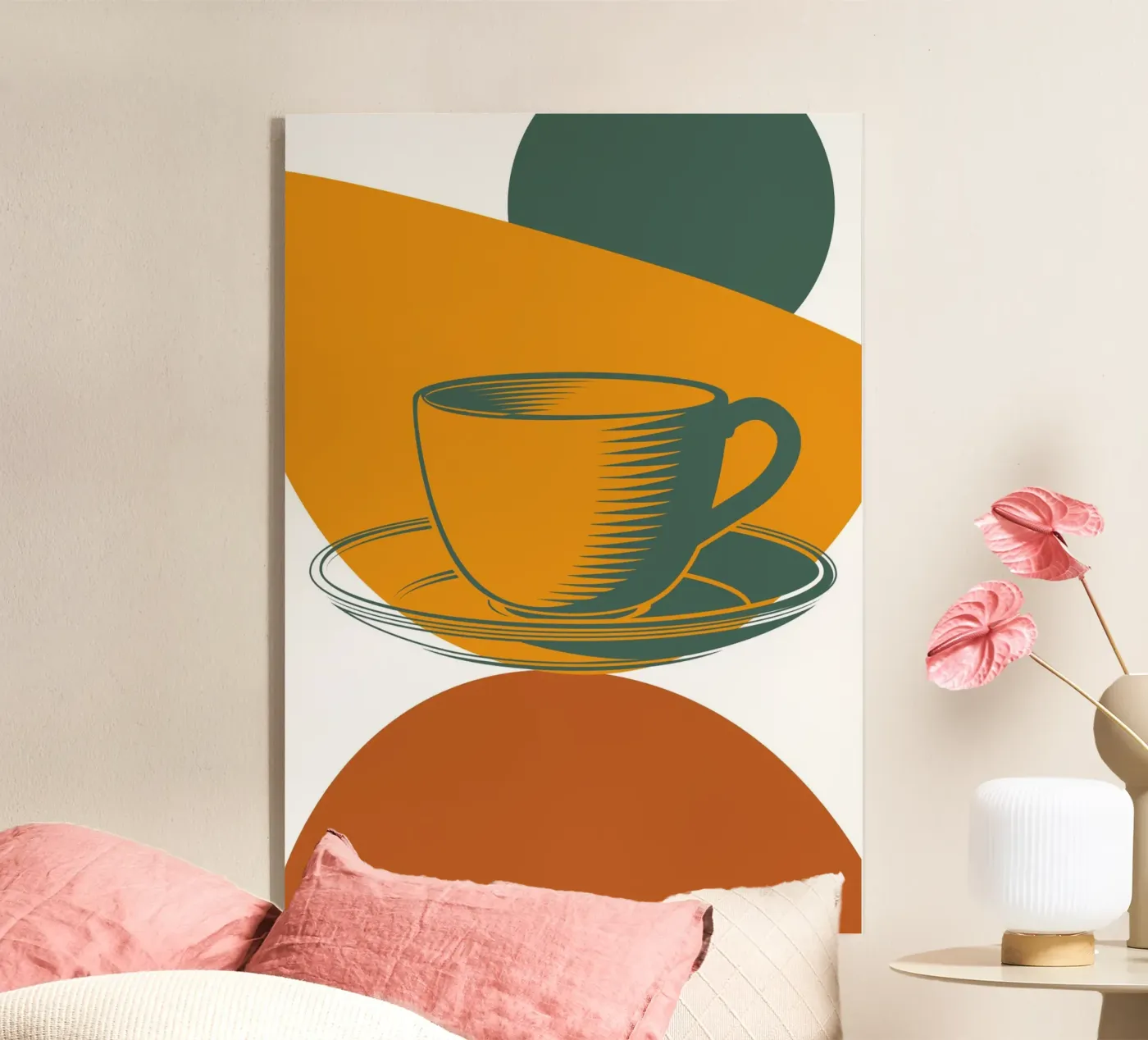 Tea cup acrylic glass by LisaArtes