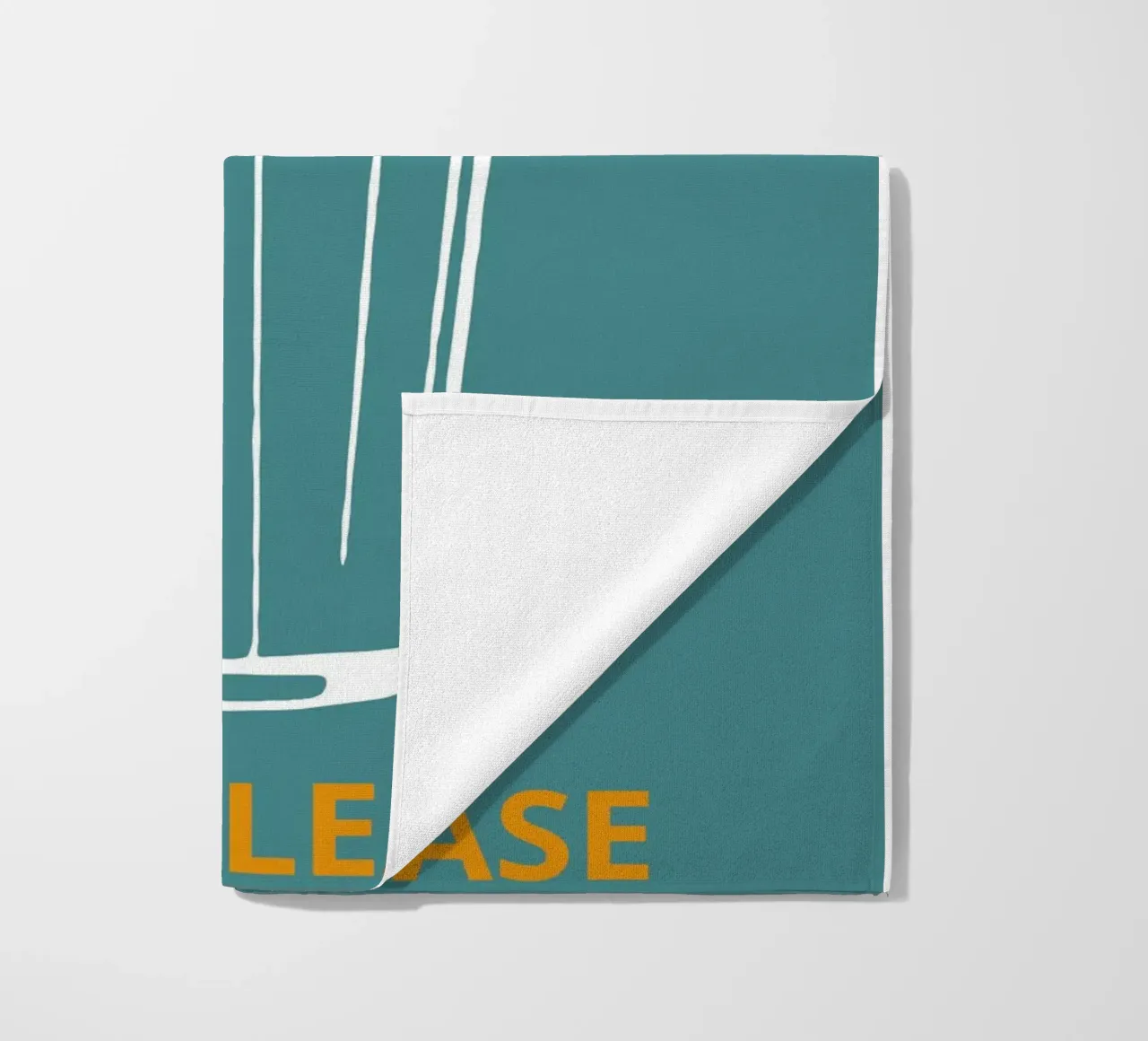 COFFEE? YES, PLEASE beach towel by LisaArtes