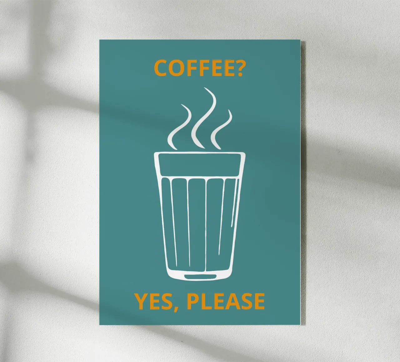 COFFEE? YES, PLEASE plexiglass da LisaArtes