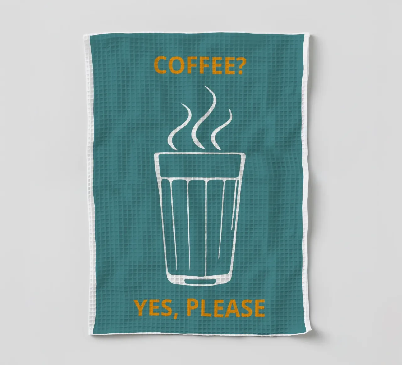 COFFEE? YES, PLEASE Geschirrtuch von LisaArtes