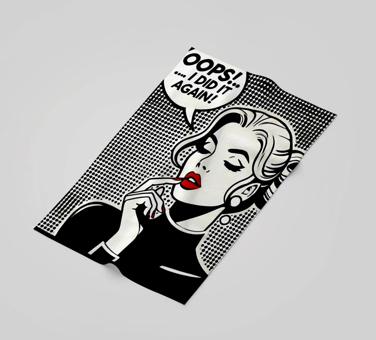 OOOPS - Stampa di poster d'epoca telo mare da posterprints-by-nomad