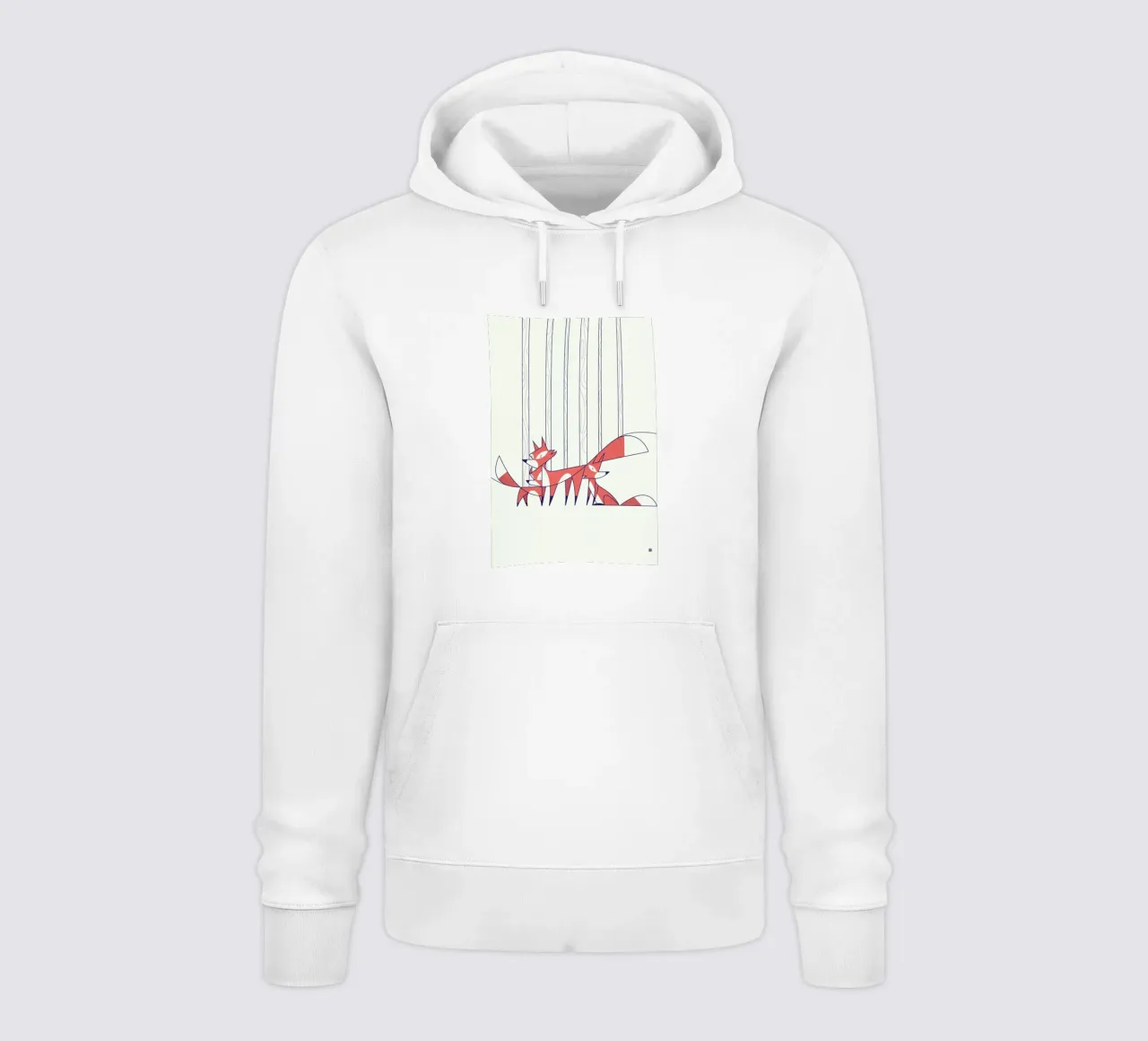 Foxes felpa con cappuccio da Ale Giorgini