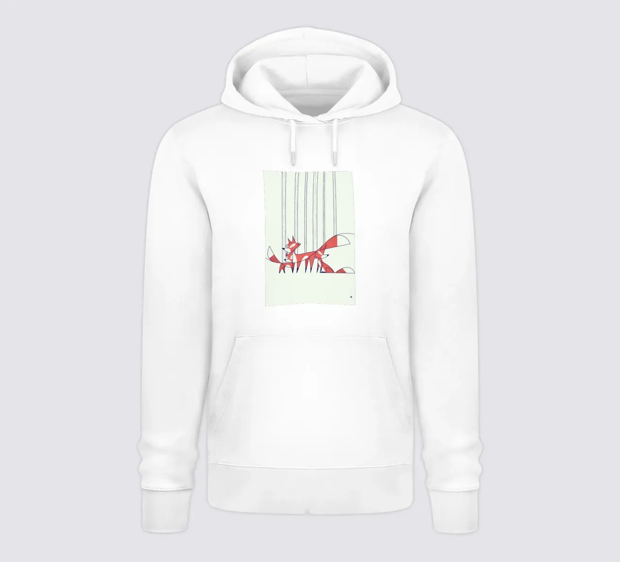 Foxes felpa con cappuccio da Ale Giorgini