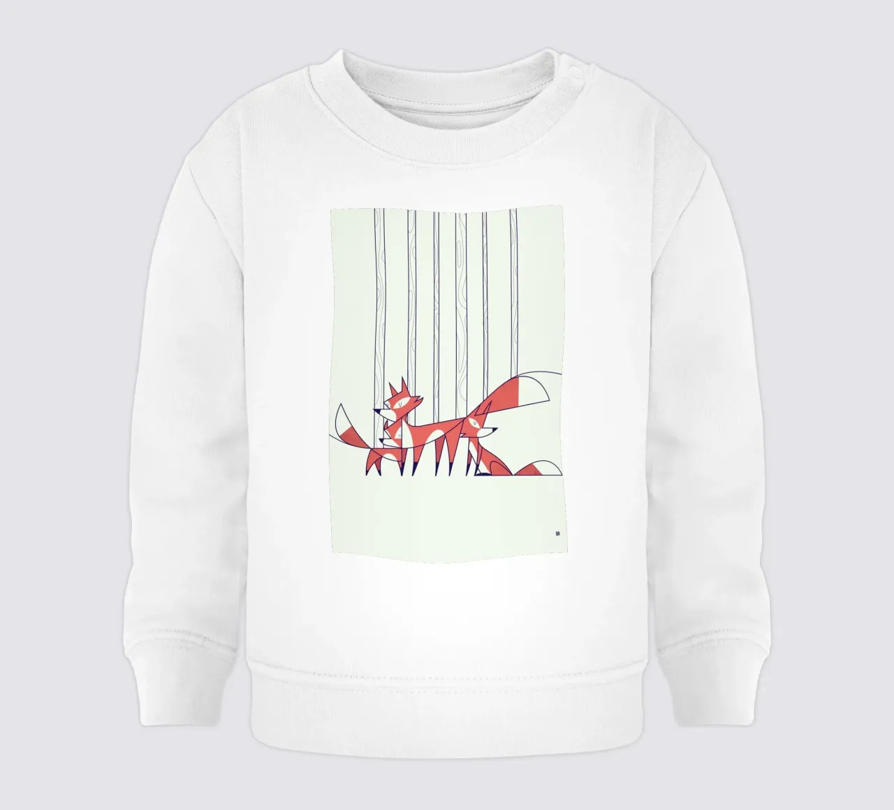 Foxes felpa neonato da Ale Giorgini