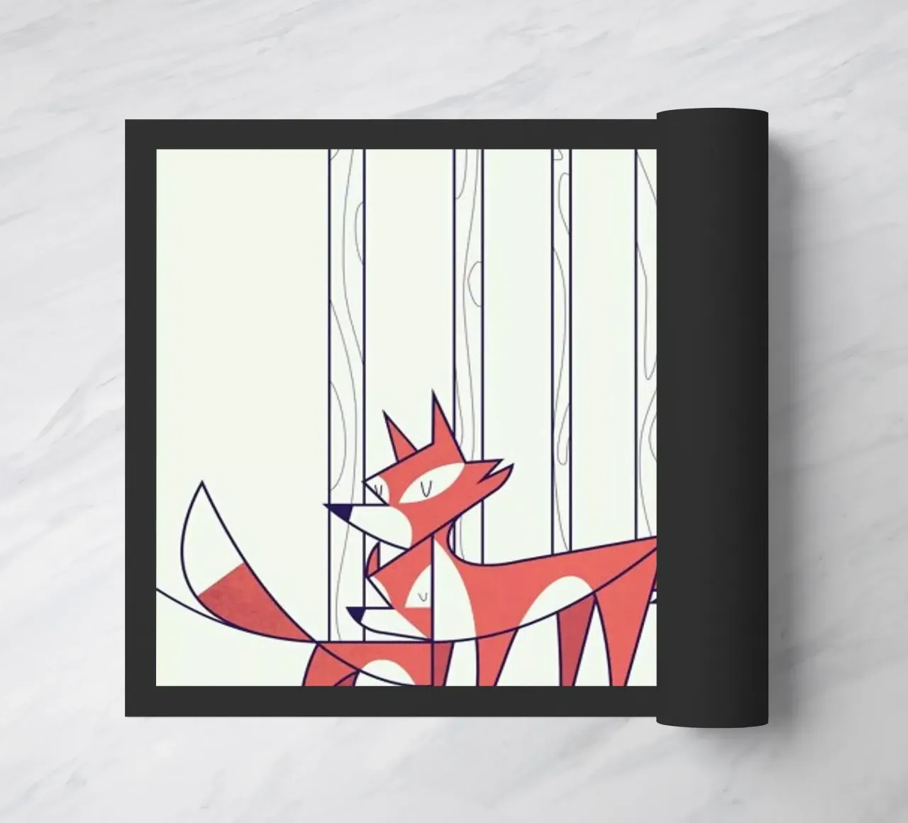 Foxes felpudo de Ale Giorgini
