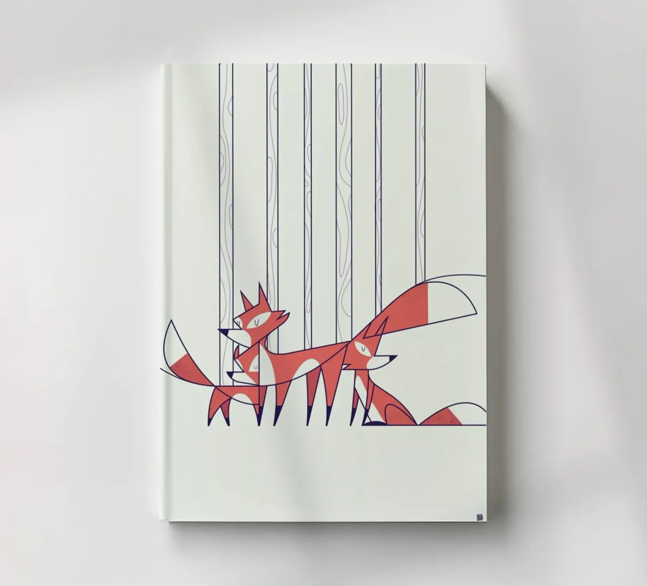 Foxes notebook by Ale Giorgini