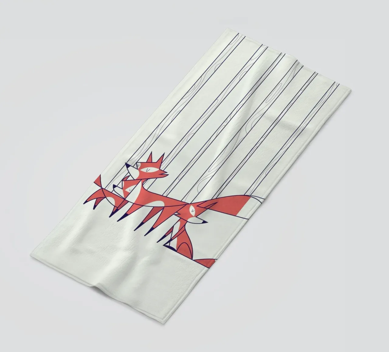 Foxes telo mare da Ale Giorgini