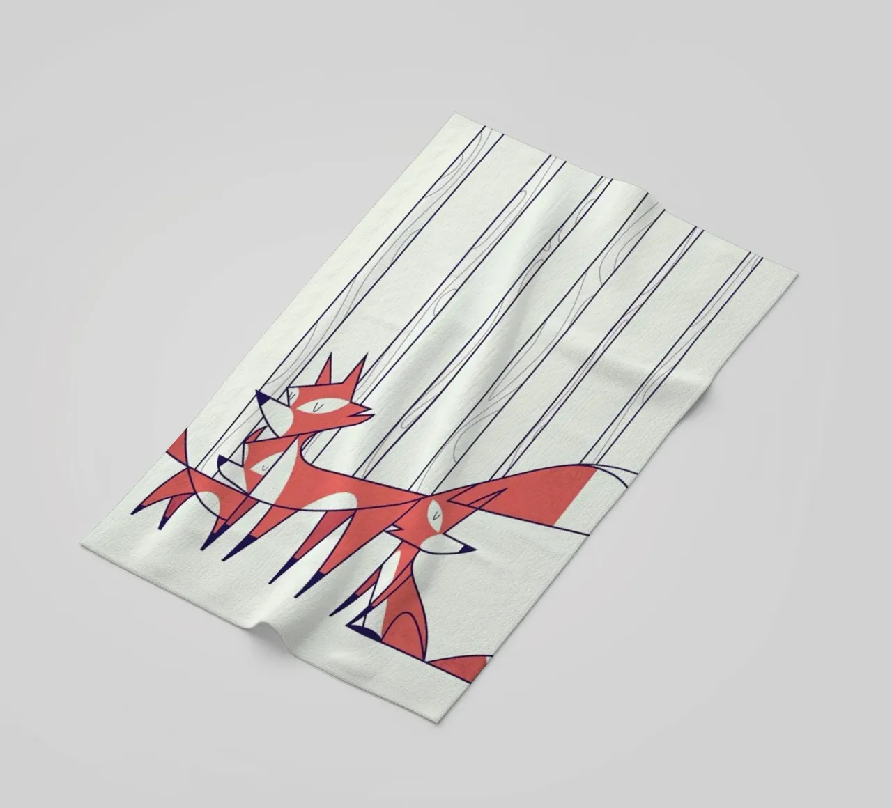 Foxes telo mare da Ale Giorgini