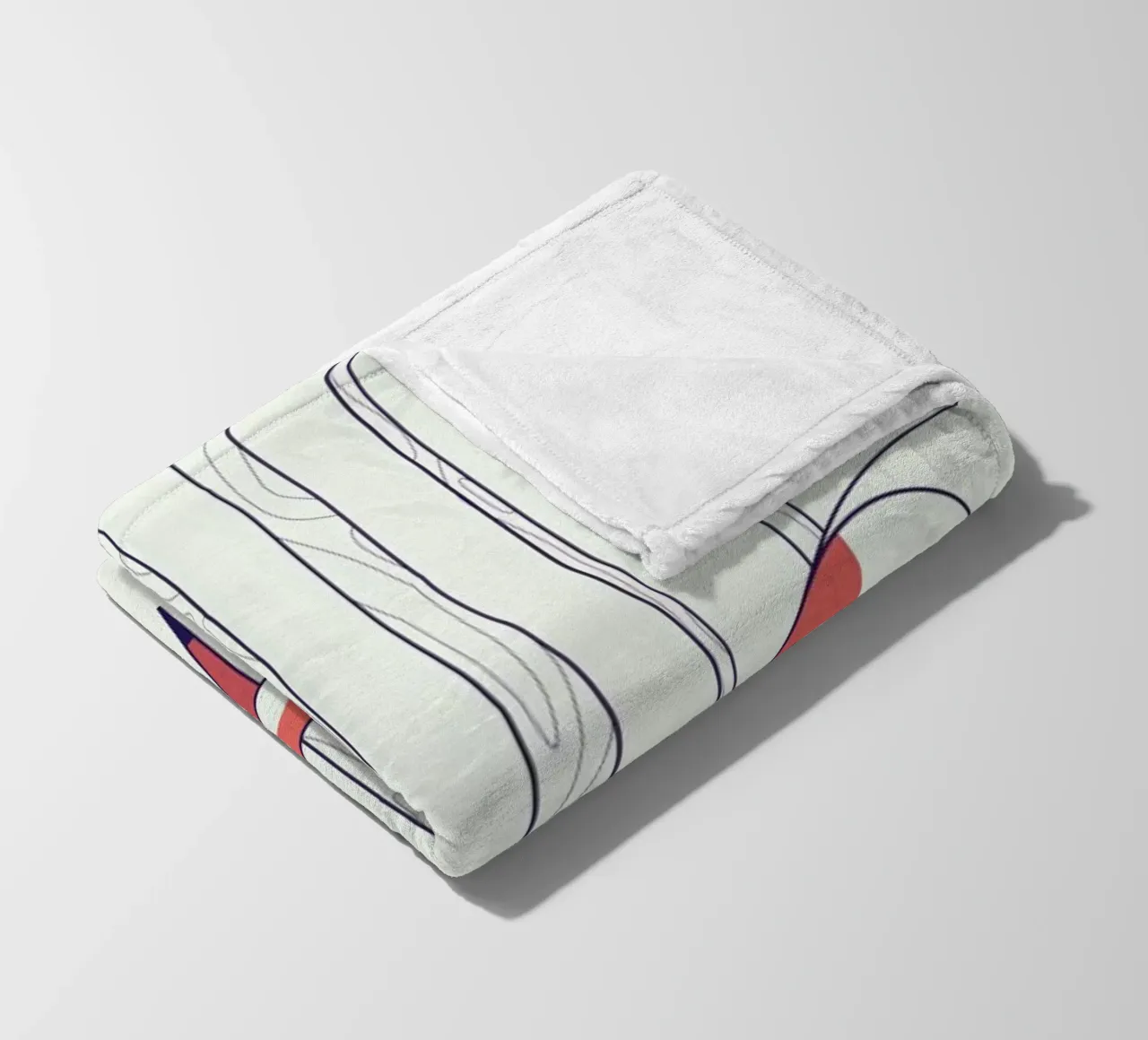 Foxes coperta in pile da Ale Giorgini