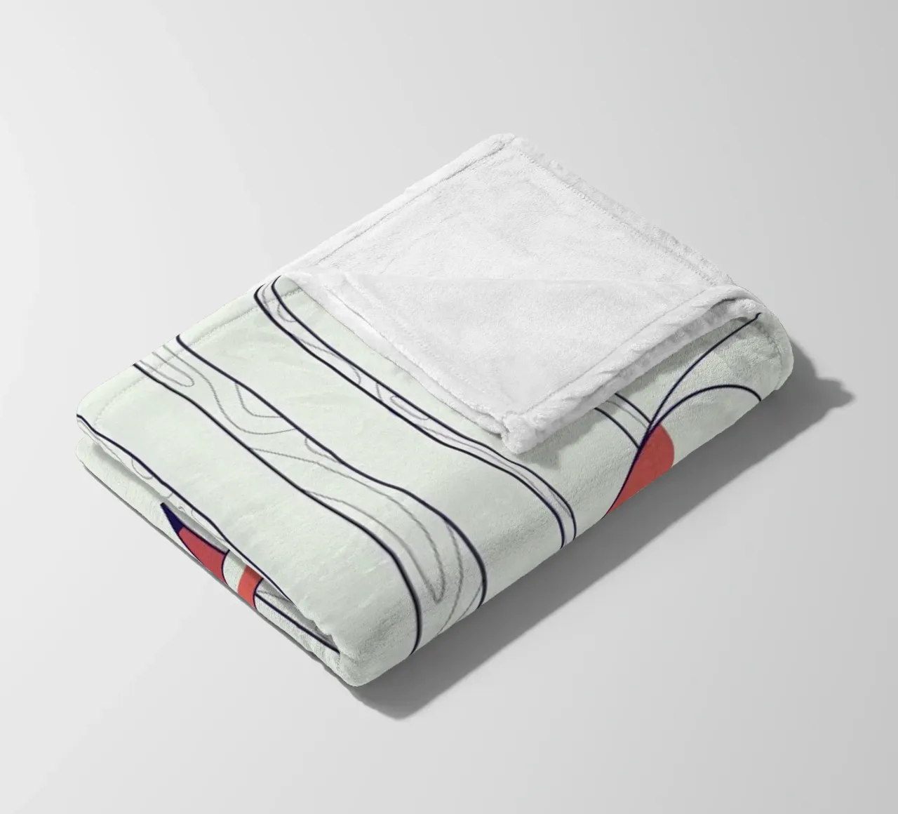 Foxes coperta in pile da Ale Giorgini