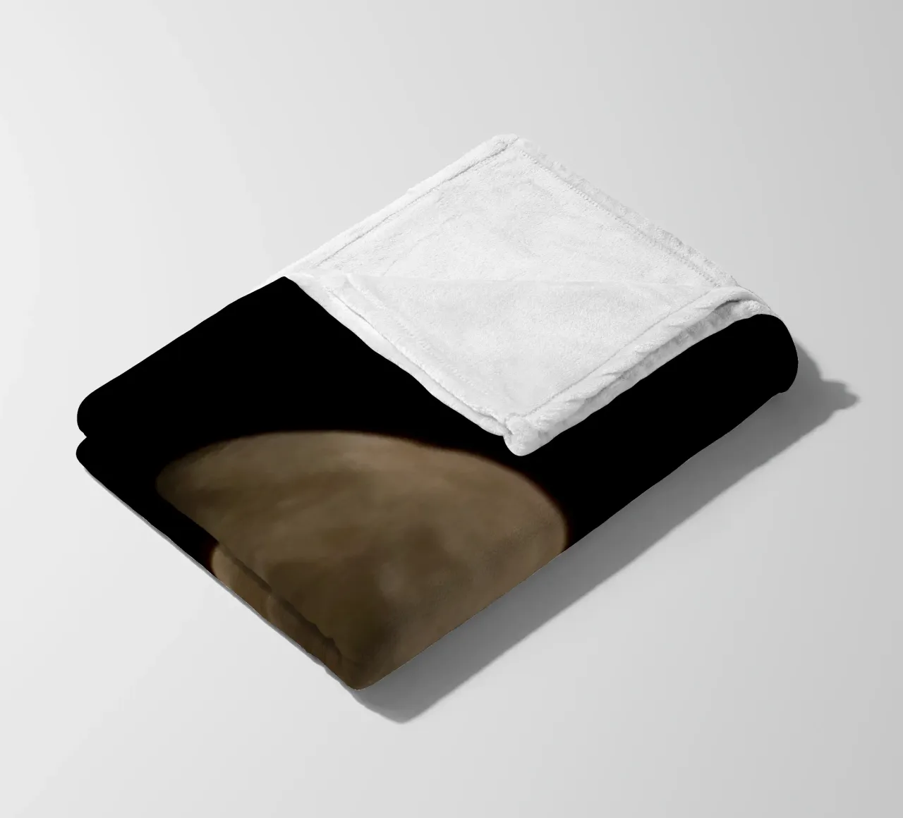 Mondporträt Fleecedecke von HIMA