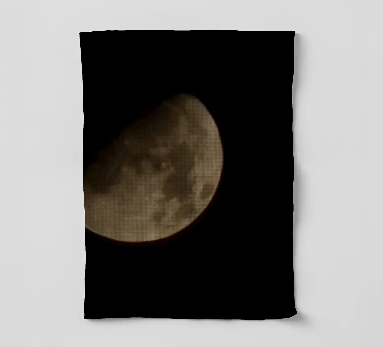 portrait lune torchon de HIMA