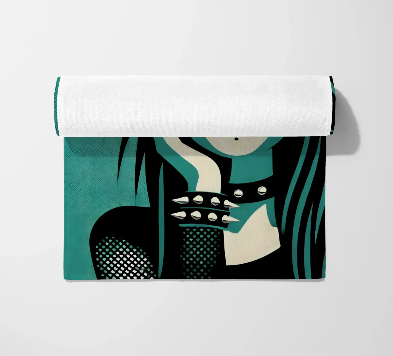 Disarm you with a smile - Vintage-Posterdruck telo mare da posterprints-by-nomad