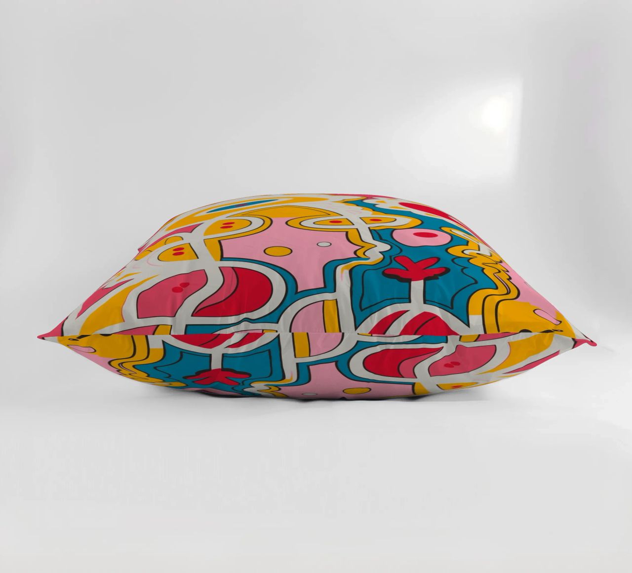 The Graffiti Pop Kiss cuscino da Signorino