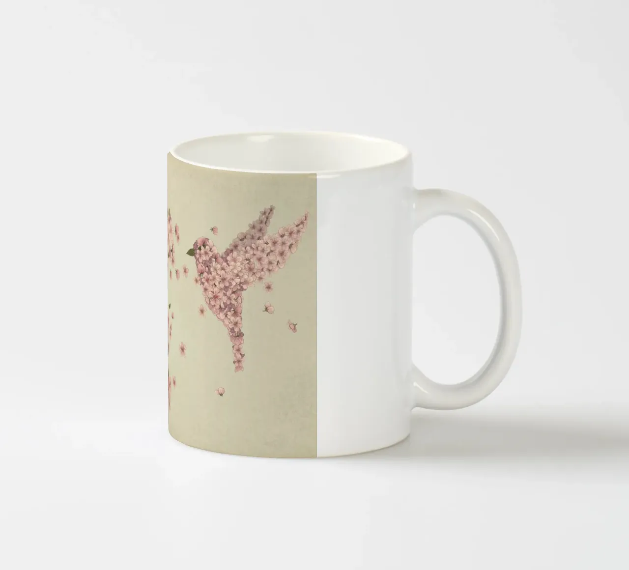 Blossom Bird tazza in ceramica da Terry Fan