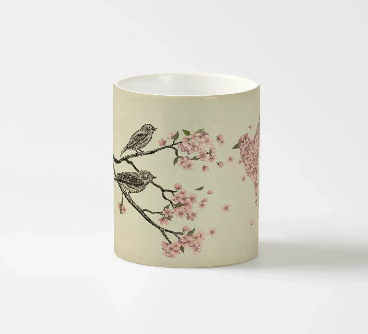 Blossom Bird tazza in ceramica da Terry Fan